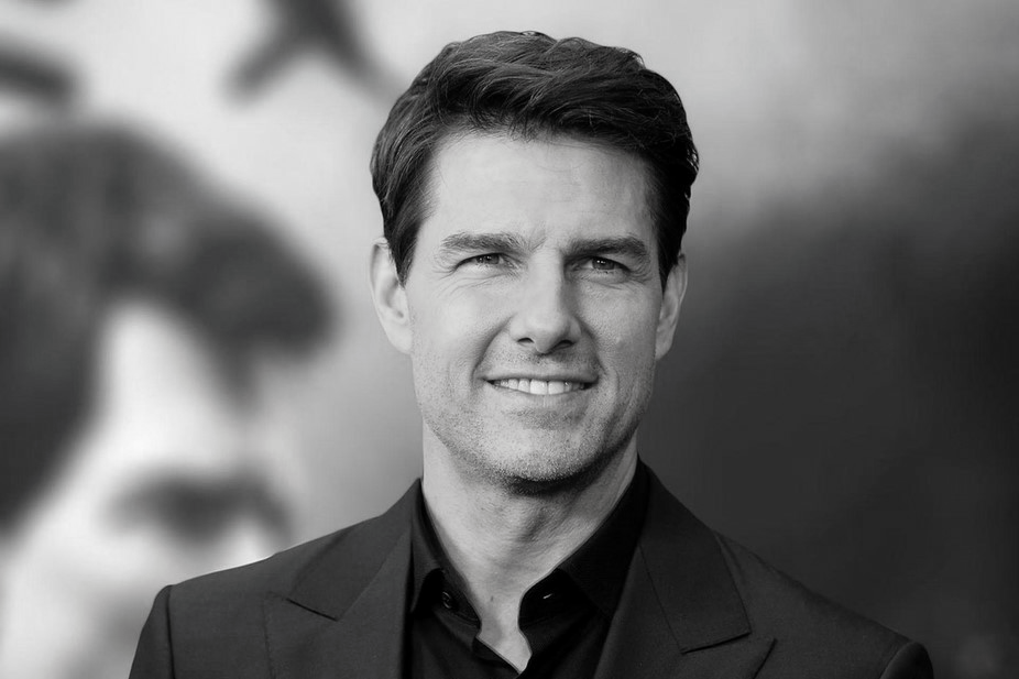 Portrait Tom Cruise L Action Man. ScreenTune SCREENTUNE